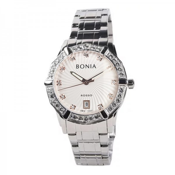 Bonia BNB10651-2317SN Silver White